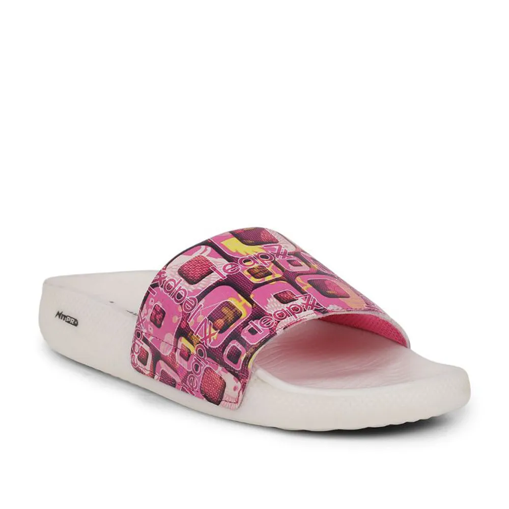 Tongs décontractées rose pour femmes Leap7x NITWALK-1L par Liberty