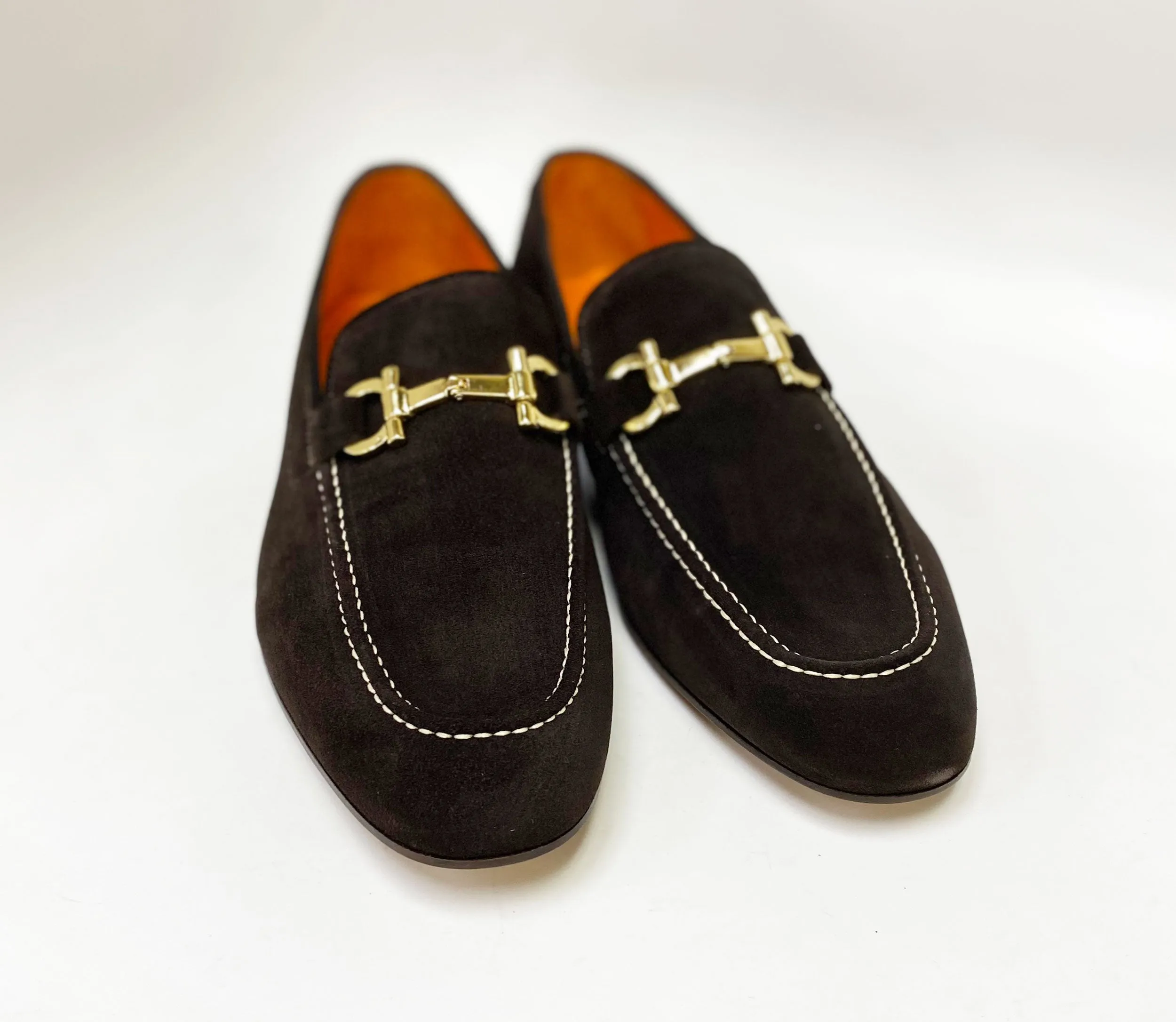 Mocassin en daim Pelle Marron